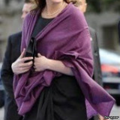 Carla bruni pashmina shawl